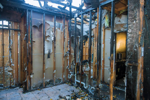 Professional Fire Damage Repair technician working in Norwood, PA
